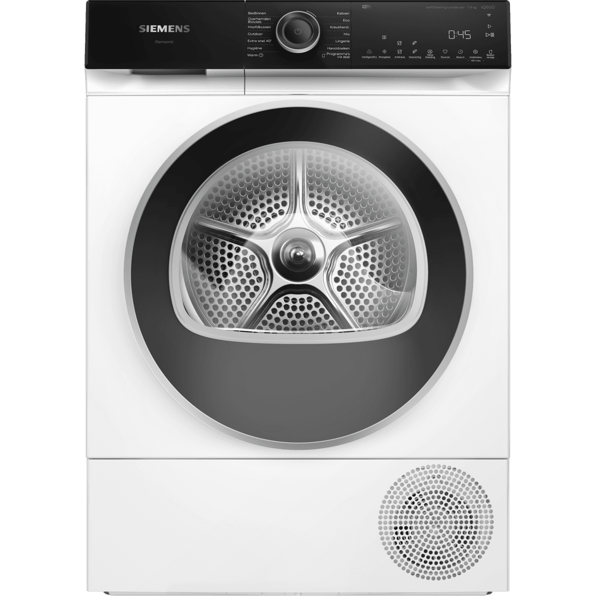 SIEMENS WQ45H2B7NL Self Cleaning Condenser - Warmtepompdroger - 9 kg - 61 dB - Energielabel C — afbeelding 1