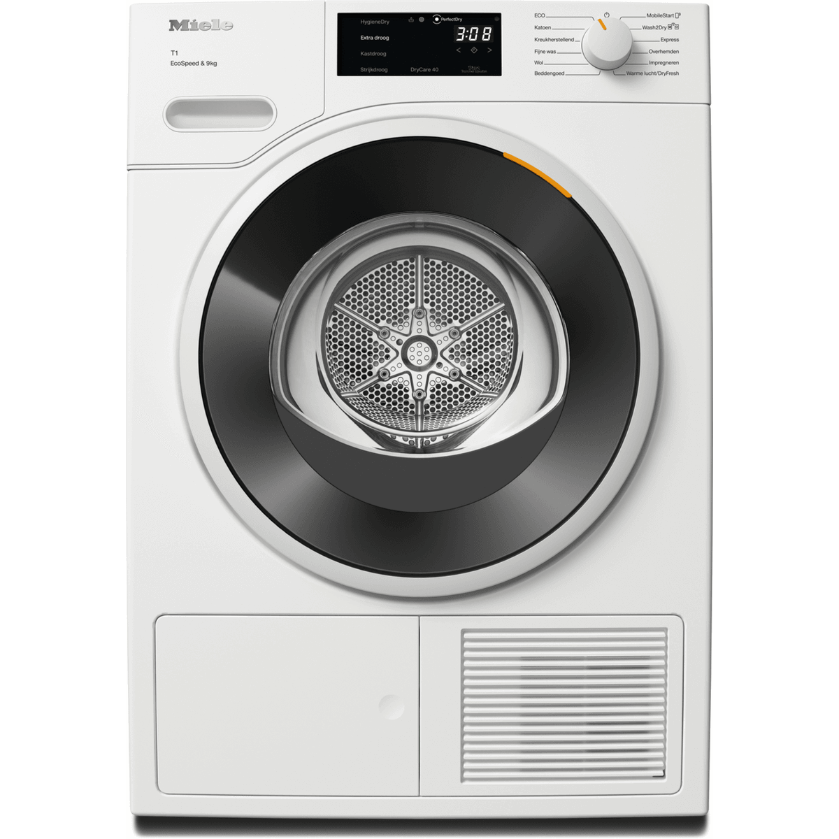 MIELE TWD 640 WP EcoSpeed - Warmtepompdroger - 9 kg - 64 dB - Energielabel C — afbeelding 1