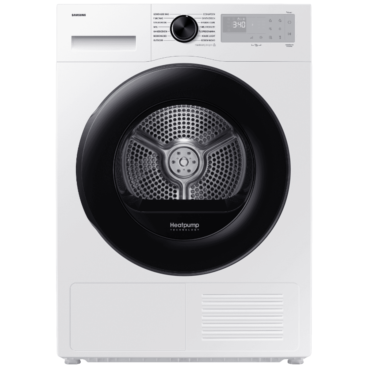 SAMSUNG DV90DG52A0AHEN 5000-serie - Warmtepompdroger - 9 kg - 65 dB - Energielabel C — afbeelding 1