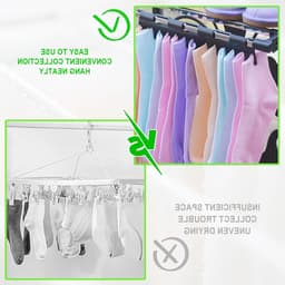 Sokkendroogrek set van 4 - efficiënt en multifunctioneel - PVC — thumbnail 5