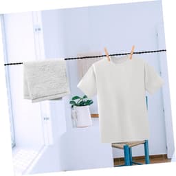 Intrekbare Waslijn - Reis Waslijn - Kleding Drogen - Wasknijpers Overbodig - 3 Sets - Zoals Afgebeeld — thumbnail 2
