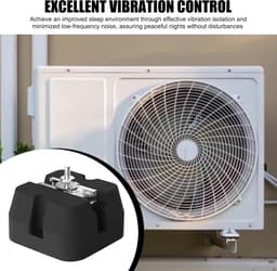 Airco Onderstel - Trillingsdempers - Stabiliseren Buitenunit - Verhoogt Efficiëntie - Tot 500 kg - Meerkleurig — thumbnail 4
