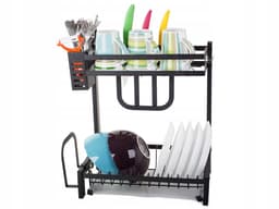 Pingyang Rongrong - Dubbelzijdig Afdruiprek - Keuken Loft - 40x35x22.5cm — thumbnail 3