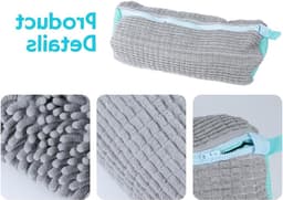Waszak voor Sneakers en Schoenen - Herbruikbare Waszak voor Wasmachine, Reis en Sokken - Grijs — thumbnail 3