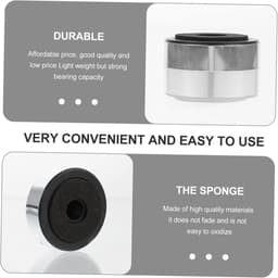 Versterker Voetjes - Antivibratie Pads - Audio Verbeteren - Schokabsorberend Ontwerp - 12 Stuks - Zilver — thumbnail 2