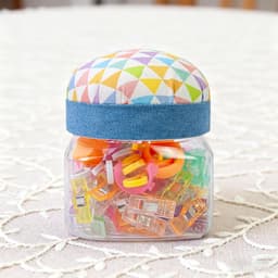 Naaiclips Set - Textiel Clips - Stoffen Organiseren - Stofvriendelijke Grip - 76 Delig - Multicolor — thumbnail 3