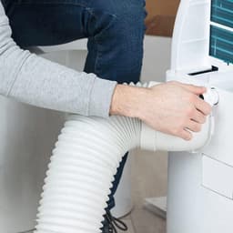 Afvoerslang - Ventilatiebuis - Mobiele Airco - Flexibel PVC - 150mm x 2m - Grijs — thumbnail 3