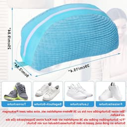 Waszak voor Schoenen - Lichtgewicht en Herbruikbaar Net voor Trainers - Ideaal voor Wasmachine, Anti-Deformatie, 39 x 25 x 9 cm — thumbnail 2