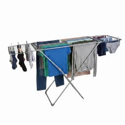 Wasrek uitschuifbaar - inklapbaar - 108-177 cm - 18 m — thumbnail 1
