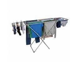 Wasrek uitschuifbaar - inklapbaar - 108-177 cm - 18 m