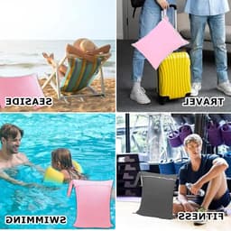 Tweedehands Waszakken voor Reizen - 48 x 38 cm, Waterdicht, Herbruikbaar, Met Rits en Handvat, Ideaal voor Sport, Zwemmen en Vakantie — thumbnail 5