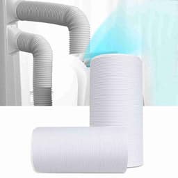 Dailygoods- Afvoerslang Universeel - Slang 15cm x 2m - Flexibel - Vervangingsonderdeel - Eenvoudig te installeren - Waterafvoer - Airco Slang — thumbnail 1