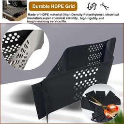 Grind Stabilisatie Grids - Bodem Stabilisator Erosie Controle - Pad Aanleg - Heavy Duty Ontwerp - 40 x 40 cm — thumbnail 5