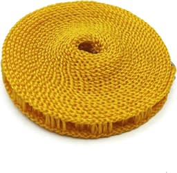 Kledinglijn - Waslijn Touw - Buiten Drogen - Robuuste Constructie - 5 Meter Lengte - Oranje — thumbnail 1