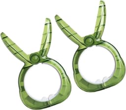 Grote Wasknijpers - Strandlaken Houder - Kleding Ophangen - Winddicht Ontwerp - 12 cm - Groen — thumbnail 1