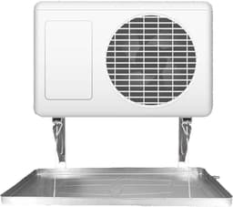 Condensbak Airco - Afvoerbak Warmtepomp - Water Afvoeren - Roestvrij Staal - 84x39 cm - Zilver — thumbnail 1