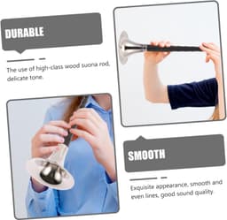 1set Sleutel Suona Traditioneel Blazinstrument Voor Beginners Lichtgewicht Wind Instrument Voor Muzieklessen Optredens — thumbnail 4