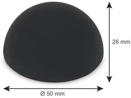 Siliconen elastomeer dempers set van 4 voor hifi-apparaten en luidsprekers — thumbnail 4