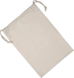 EGoods - Katoenen tassen met trekkoord, 22x28 cm - Waszak voor thuis en reizen - Opbergzak - 100% katoen - Handwas - Inclusief opbergvak. — thumbnail 3