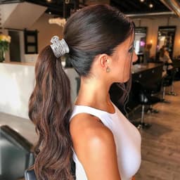 3x Metal Haarspeld voor Hoge Paardenstaart - Non-Slip Klem voor Dik & Dun Haar — thumbnail 2