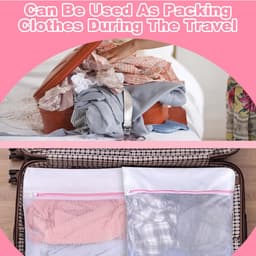 Unyqoos® Set van drie waszakken met ritssluiting voor delicate kledingstukken — thumbnail 3