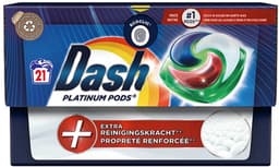 3 x Dash Platinum - Wasmiddel Capsules - Witte en Gekleurde Was - 21 Wasbeurten - Grootverpakking - Wasmiddel Capsules - Vlekkenverwijderaar - Waspoeder - Wasmiddel - Wascapsules — thumbnail 2