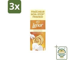 3 x Lenor – Geurbooster – Amber & Orchidee – 12 Wasbeurten – 155 g - Grootverpakking - Koffiezetapparaat - Koffiezetapparaat - Koffiezetapparaat