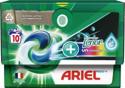 Ariel Original - Touch of Lenor Unstoppables - Wasmiddelcapsules - Pods+ - Gekleurde Was - 10 Wasbeurten — thumbnail 1