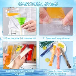 Popsicle Tassen - Waterdicht - Herbruikbaar - Met Ritssluiting - Voor IJsjes — thumbnail 2