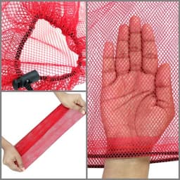 - Nylon Waszakken - Waszak - Trekkoord - Veelkleurig - 10 Stuks - 35,5 x 40 cm - Opslag - Reizen - Wassen - Strand - Speelgoed - Golf - Zwemmen. — thumbnail 4