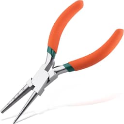 Ronde punt, 2 mm tot 8 mm, voor het maken van sieraden, tang voor het buigen van slijpen, haken, springringen — thumbnail 1