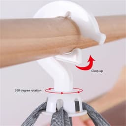 Droogmand Kleding - Trui Net - Delicate Stoffen Drogen - Goede Luchtcirculatie - 2 Stuks - Grijs — thumbnail 4