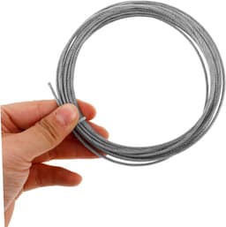 Waslijn Roestvrij Staal - Drooglijn Kleding Touw - Kleding Drogen Buiten - Antislip Staaldraad - 5 meter - Zilver — thumbnail 5