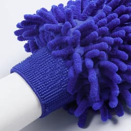 Autowashandschoenen, Auto Washandschoenen Microvezel, Zachte Koraal Autowashandschoen, Chenille Handschoen, voor Autowassen Nudel, Washandschoen Polijster Auto Motorfiets — thumbnail 5