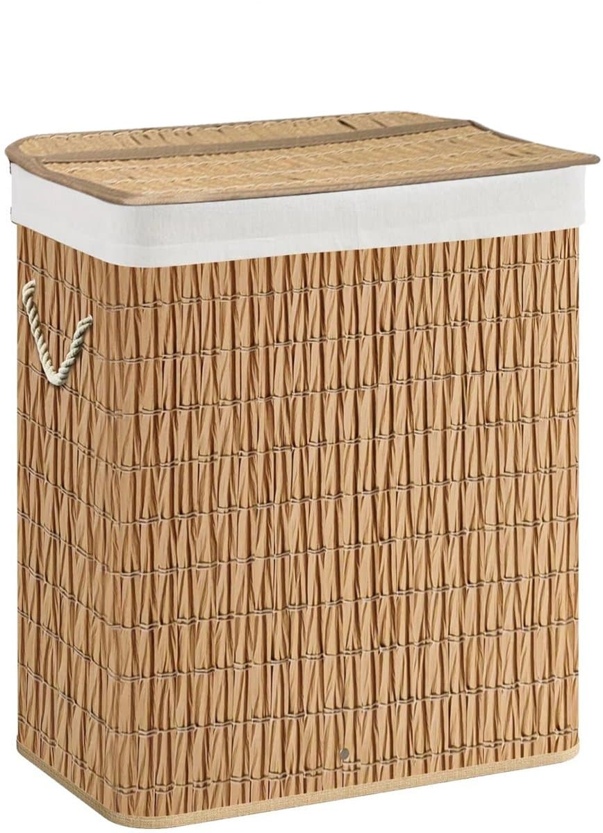 Wasmand / wasbak FALSTER XL R rotan hjh LIVING — afbeelding 1