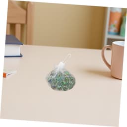 Opbergnetjes - Kralen zakjes - Kleine spullen organiseren - Met trekkoord - 19 x 8 x 8 cm - Wit — thumbnail 3