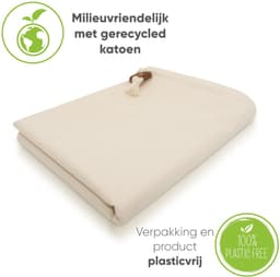 Dailygoods - Set van 2 Waszakken - Extra Grote Katoenen Reistas voor Duurzaam Gebruik — thumbnail 4