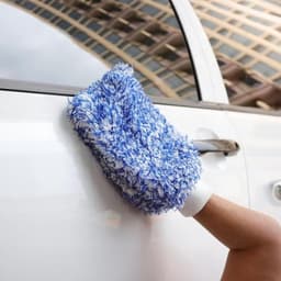 Washandschoen voor de auto, zachte en ultra-absorberende microvezel handschoen - reinigingshandschoen voor auto, vrachtwagen, motorfiets - krasvrij — thumbnail 3