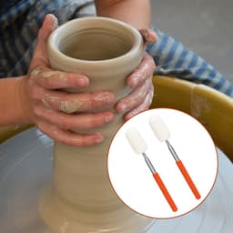 SnelShoppen - 2x Telescopische Sponsstok voor Potten, Uittrekbare Sponsstok voor Het Opruimen van Overtollig Water van Hoge of Smalle Potten (Maximaal — thumbnail 4
