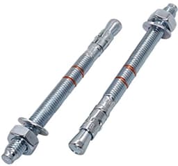 Wigankers M10 x 150 mm - Verpakking van 2 Stuks voor Betrouwbare Bevestiging in Metselwerk en Beton — thumbnail 1