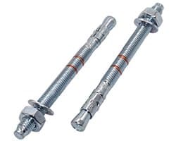 Wigankers M10 x 150 mm - Verpakking van 2 Stuks voor Betrouwbare Bevestiging in Metselwerk en Beton