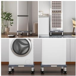 Verstelbare Wasmachinebasis voor Apparaten - Maximaal 350 kg Draagvermogen, Verstelbare Breedte 44,5-67 cm — thumbnail 2