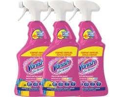 Vanish Vlekverwijderaar 4-in-1 Spray 940ml - 3 Stuks - Voordeelverpakking