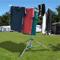 Droogmolen met voet en 3 tentharingen voor optimaal drogen — thumbnail 2