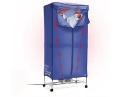Draagbare elektrische droger met 2 niveaus Dupledry Blue InnovaGoods 1200 W — afbeelding 1