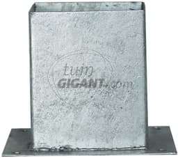 Paalhouder op plaat 121 mm — thumbnail 5