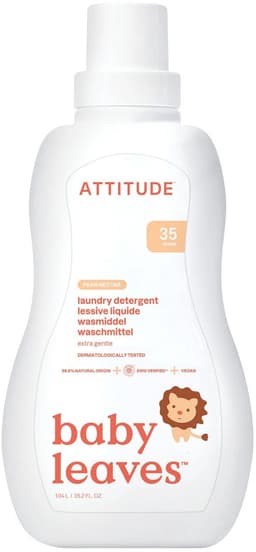 Attitude - Little Ones Baby Vloeibaar Wasmiddel Pear/Nectar - 1050ml — thumbnail 4