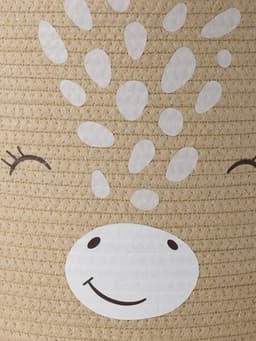 Vertbaudet Opbergmand van katoenen touw giraffe — thumbnail 2