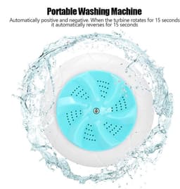 Ultrasound Turbo Mini Wasmachine voor Thuis en Onderweg - Groen - Mini wasmachine — thumbnail 2