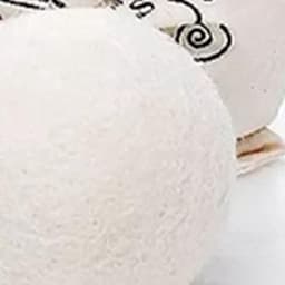 6 Stuks Herbruikbare Wollen Wasballen voor Snellere Droogtijd en Zachte Was — thumbnail 2